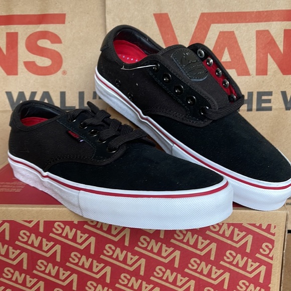 Vans Chima Ferguson Pro Black/White/Chili Pepper sneakers WMNS - Picture 5 of 16